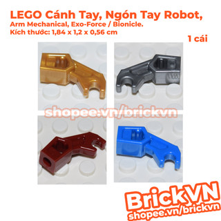 [1 Cái, Chọn Màu] Phụ Kiện LEGO Cánh Tay, Ngón Tay Robot, Arm Mechanical, Exo-Force / Bionicle ID 76116, 49753