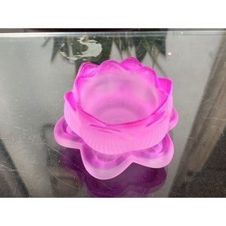đế đèn cầy sáp nến đá lưu ly đồ thờ cúng đế sen