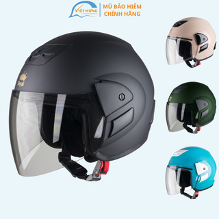 [Mã INBAU300 giảm 10% đơn 250K] Mũ Bảo Hiểm Trùm 3/4 Đầu Cao Cấp - Royal M01 - Royce XH09 - Vòng đầu 57-59cm