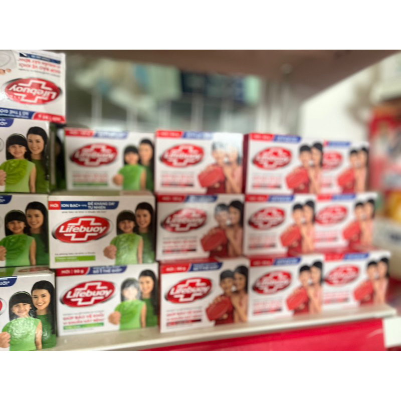 Xà bông cục Lifebuoy 90g đủ màu taphoatoanngoc1
