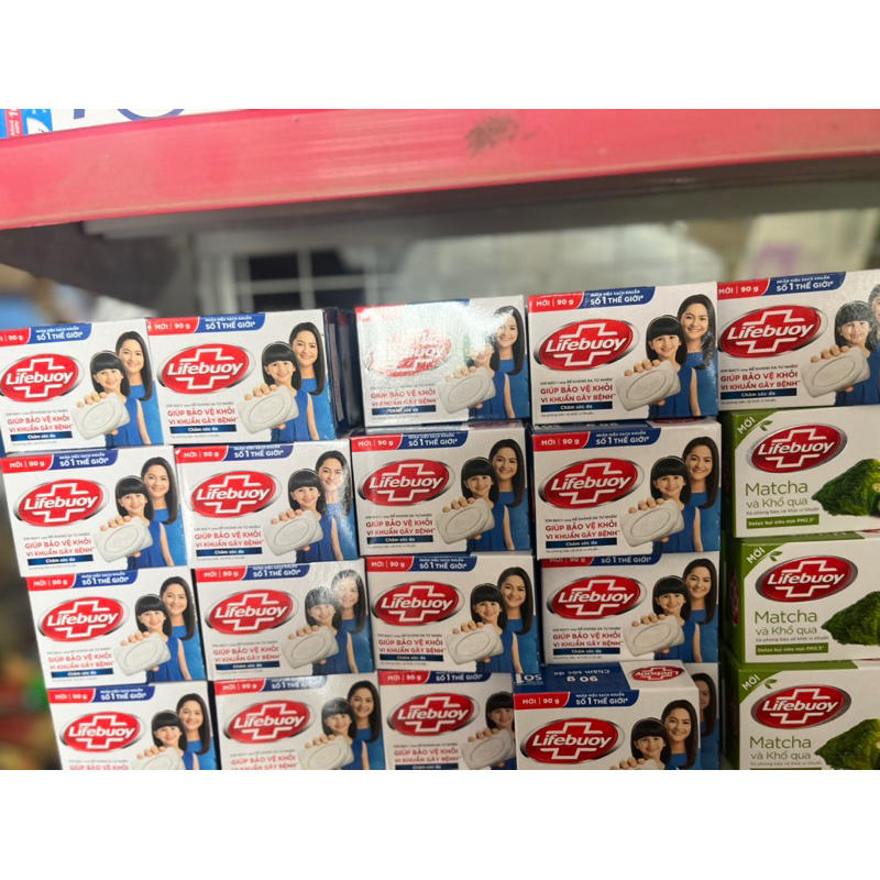 Xà bông cục Lifebuoy 90g đủ màu taphoatoanngoc1