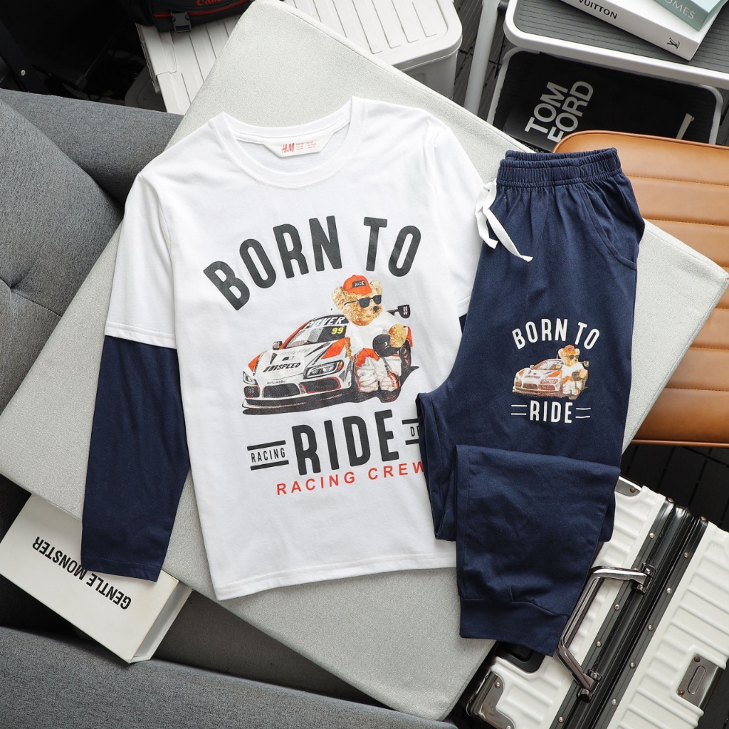 Bộ thu đông bé trai BUBY KID FASHION bn125 cho bé từ 28-65kg