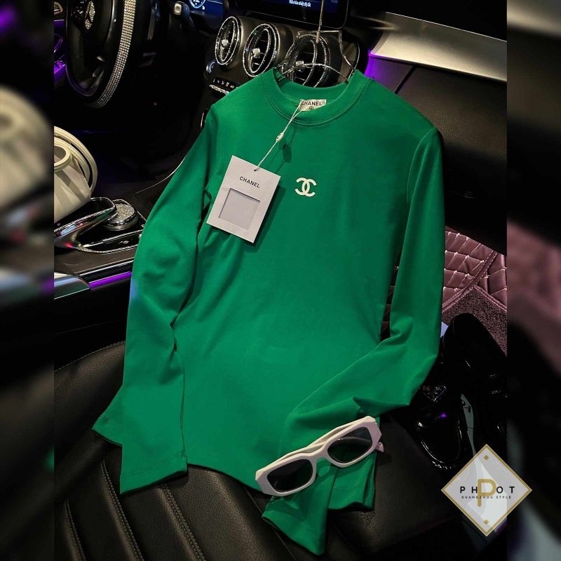 Áo thun dài tay chữ X hàng QC