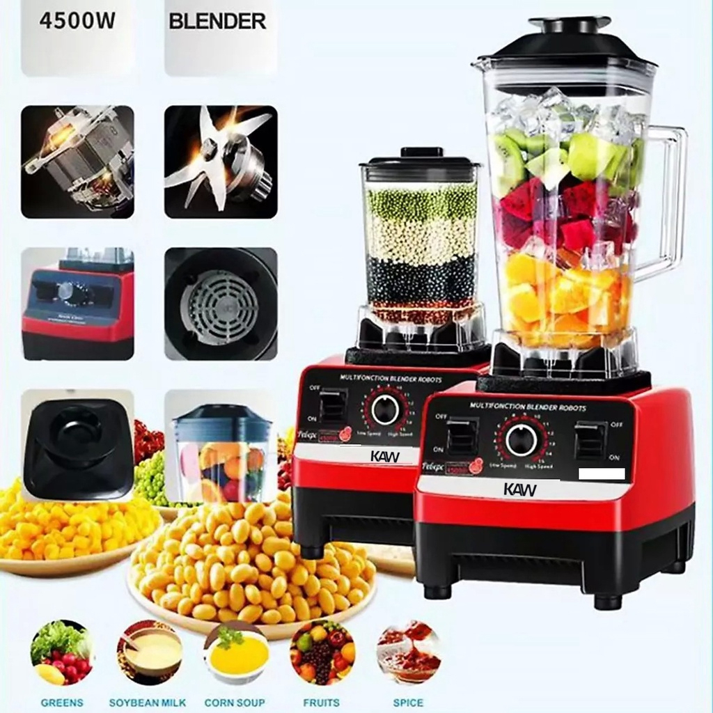 Máy Xay Sinh Tố Công Nghiệp KAW SC-1589 Công Suất 5000W