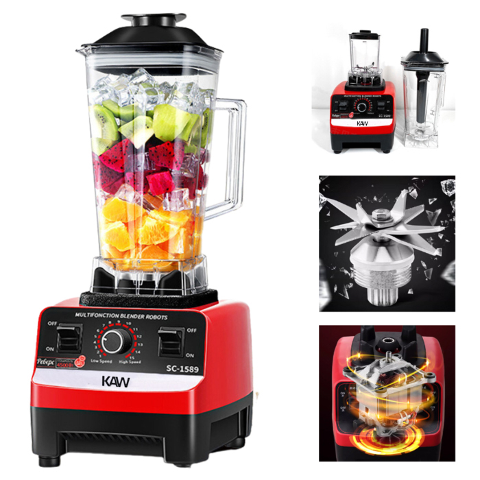 Máy Xay Sinh Tố Công Nghiệp KAW SC-1589 Công Suất 5000W