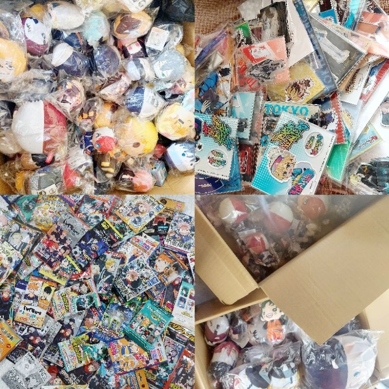 Box random goods/card/pack official JJK/MHA/HQ/TR,...
