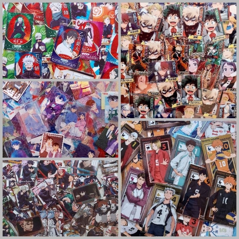 Gói random bo góc anime official JJK/MHA/HQ/TR/BL,..