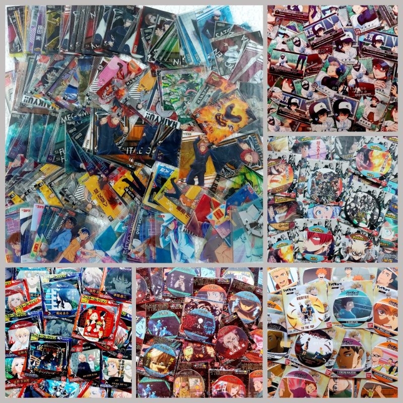 Gói random bo góc anime official JJK/MHA/HQ/TR/BL,..