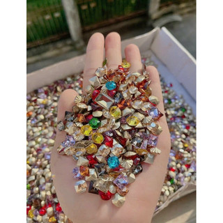 Đá Khối - Set 50 Viên -Mix Kiểu - Mix Màu-Mix Size