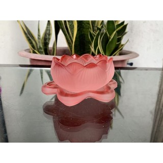 đế đèn cầy sáp nến đá lưu ly.đế sen nến đủ màu hoạ tiết săc nét đế dày dặn