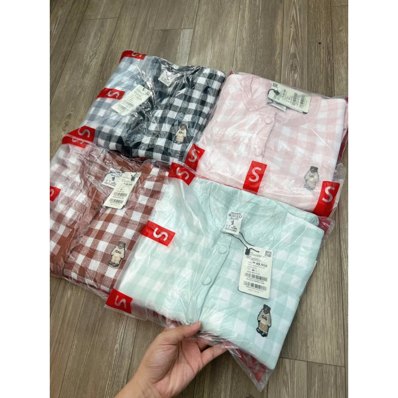 AnDi.vnxk Set áo caro nhiều màu xuất dư xịn - W.hoau