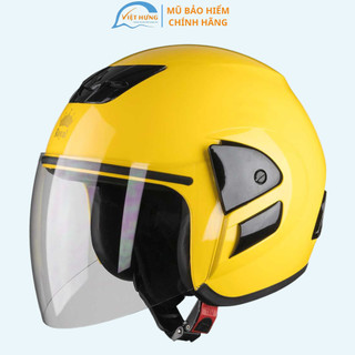 [Mã INBAU300 giảm 10% đơn 250K] Mũ bảo hiểm Royal M01 Vàng bóng - Vòng đầu 57-59cm - Hàng Chính Hãng - Bảo hành 12 Tháng