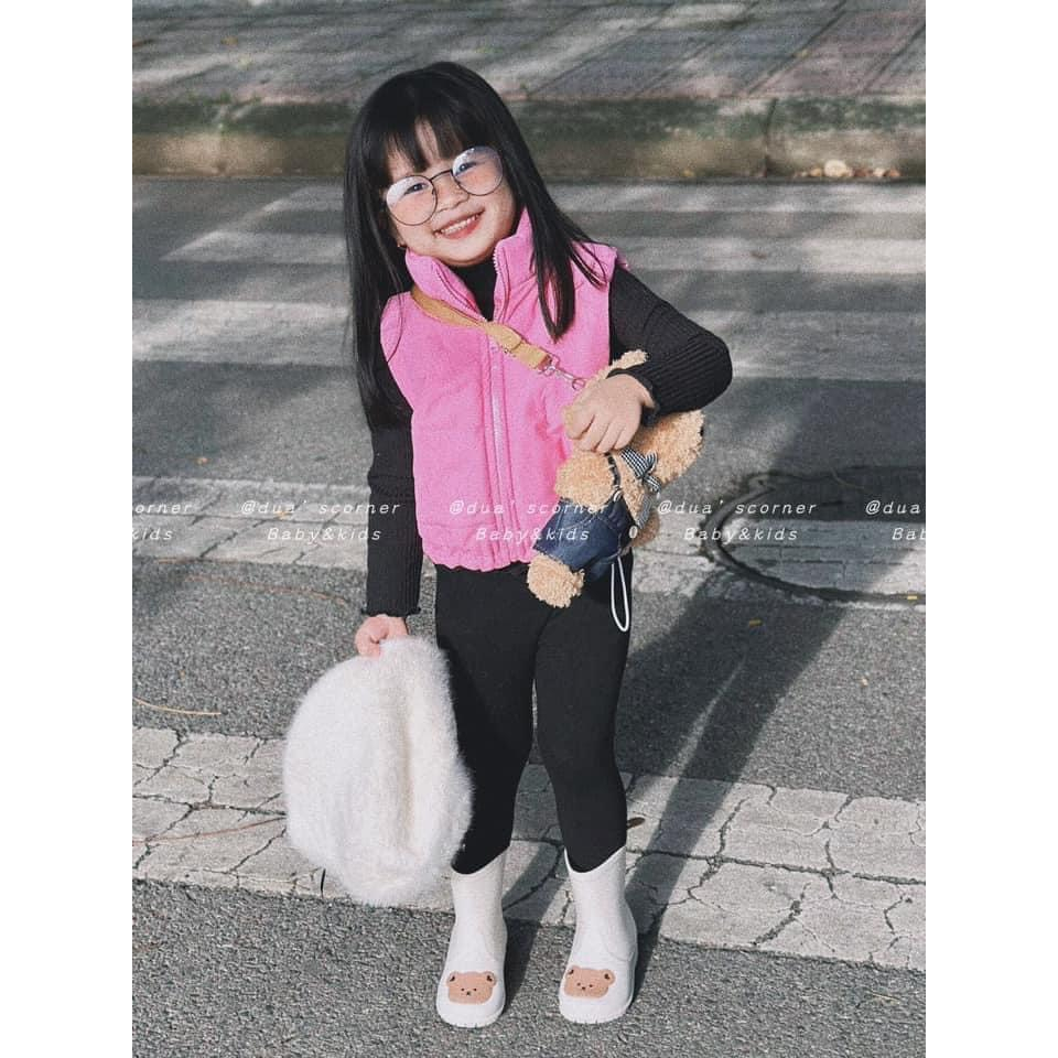 Áo phao gile cho bé gái