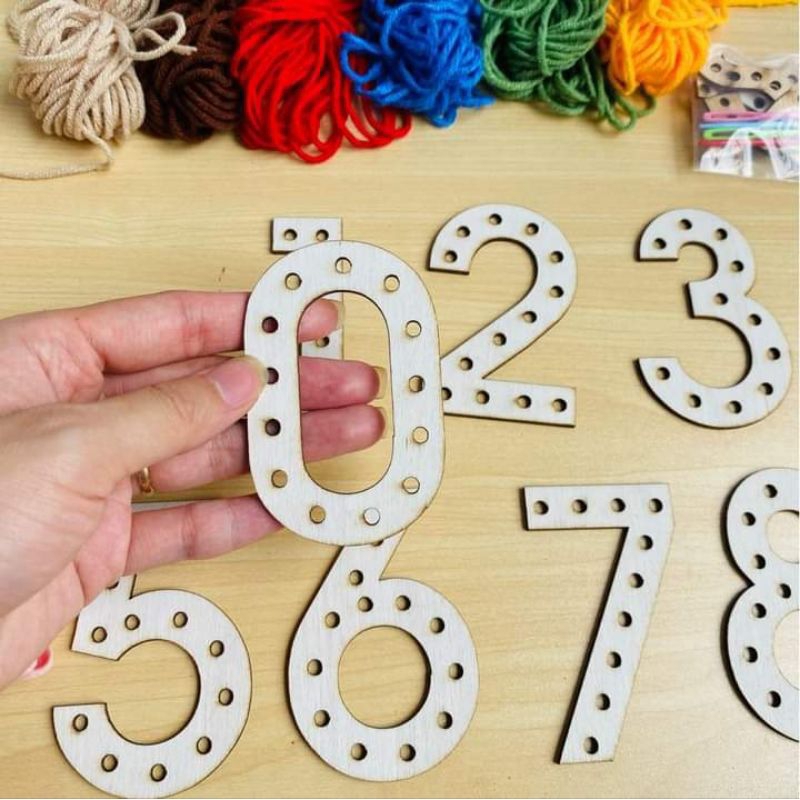 Bộ luồn chữ và số