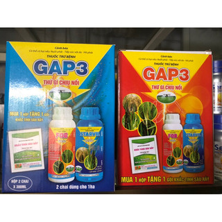 Bộ đôi hoàn hảo GAP3 quản lý 6 loại nấm và vi khuẩn