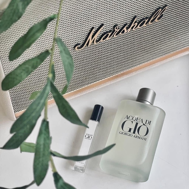 Nước hoa nam Acqua Di Gio trắng EDT chiết 10ml Mẫu thử nước hoa chiết nam Aqua Di Giò trắng cao cấp mùi hương tươi mát