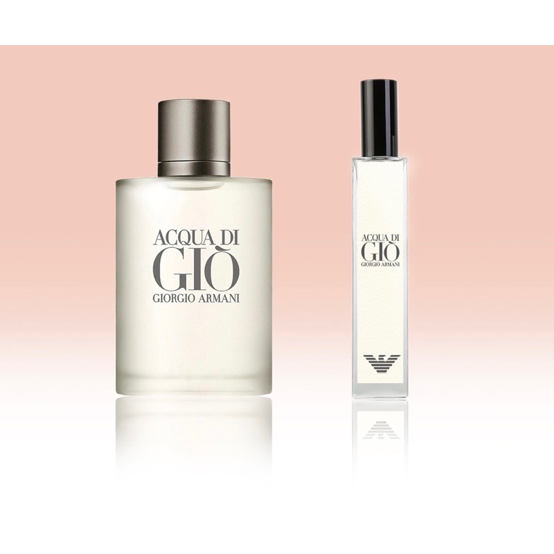 Nước hoa nam Acqua Di Gio trắng EDT chiết 10ml Mẫu thử nước hoa chiết nam Aqua Di Giò trắng cao cấp mùi hương tươi mát