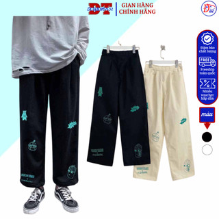 [VIDEO THẬT] Quần nỉ nam nữ Unisex hót - DÁNG DÀI ỐNG RỘNG LƯNG THUN CÓ TÚI S0