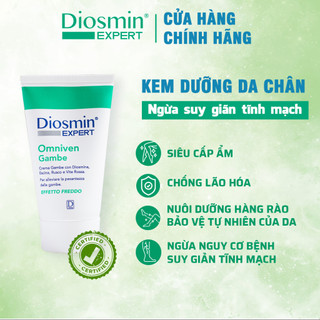 Kem dưỡng ẩm da chân Diosmin Expert - hỗ trợ phòng ngừa suy giản tĩnh mạch 150ml - xuất xứ Ý
