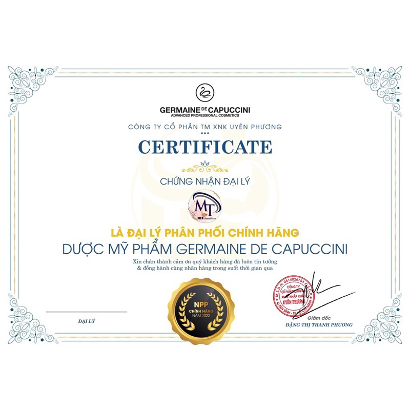 Tinh Chất phục hồi da Oxy Tươi Excel Therapy O2 1st Essence Germaine De Capuccini 50ml