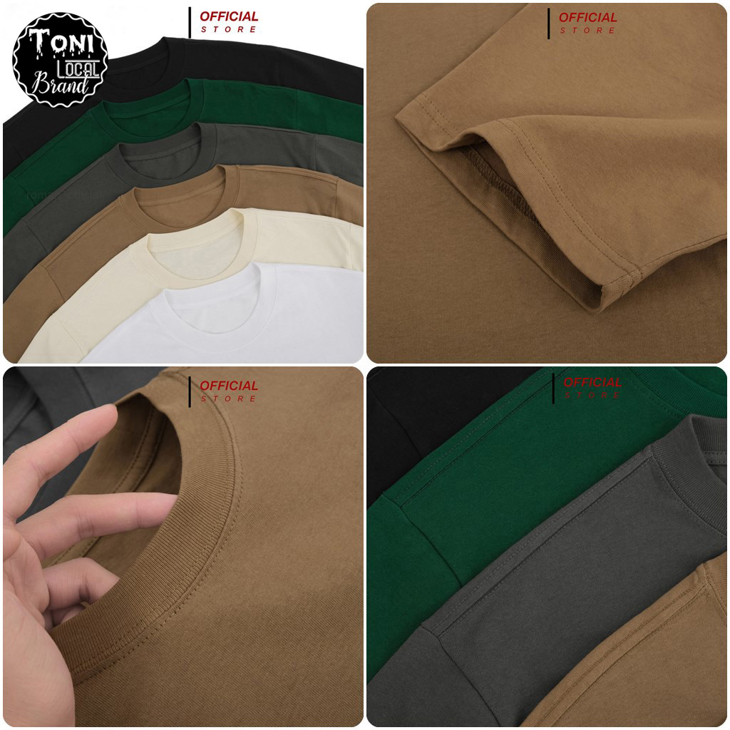 ÁO THUN BASIC Oversize Tay Lỡ Local Brand Cotton 100 240gsm dày form rộng trẻ trung Unisex