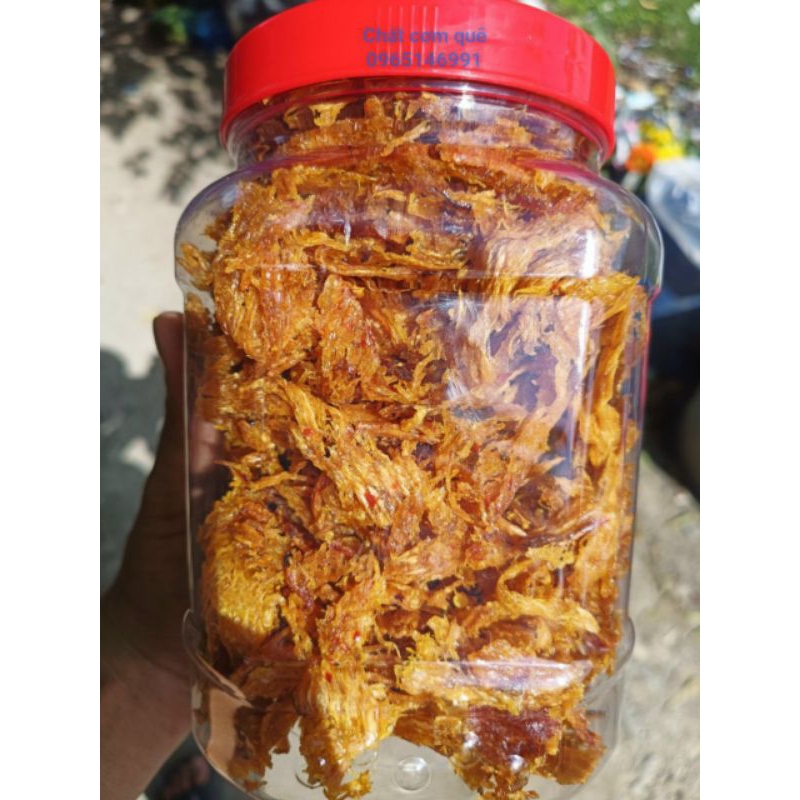 500g khô mực xé cay 90k