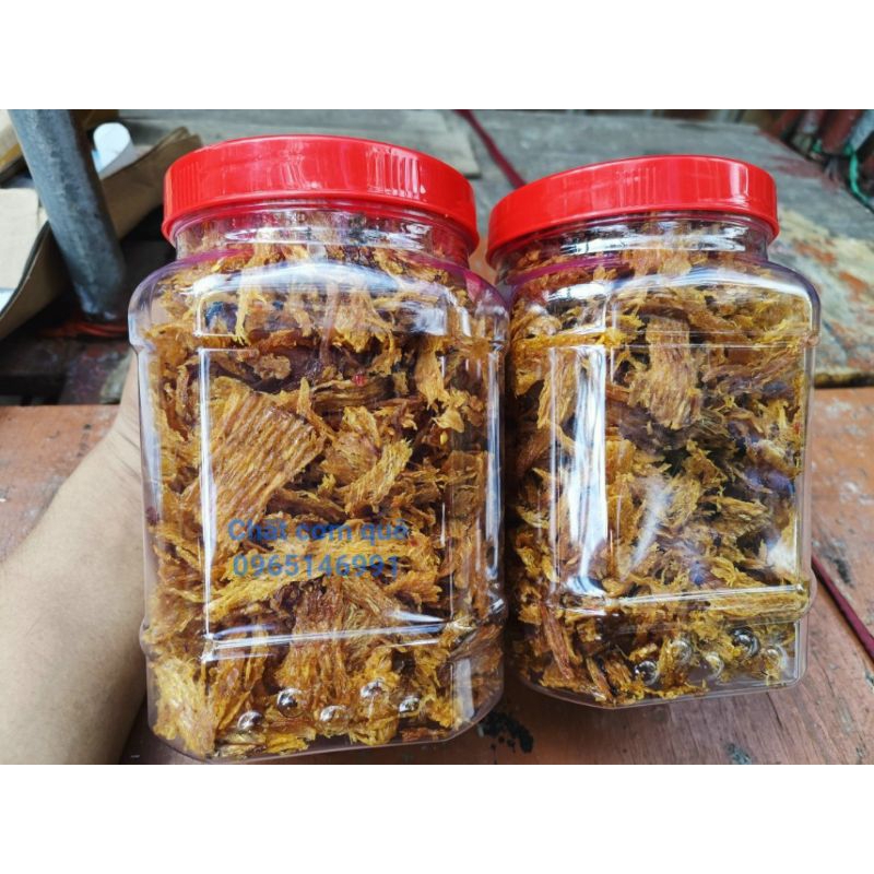 500g khô mực xé cay 90k