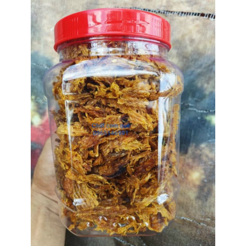 500g khô mực xé cay 90k