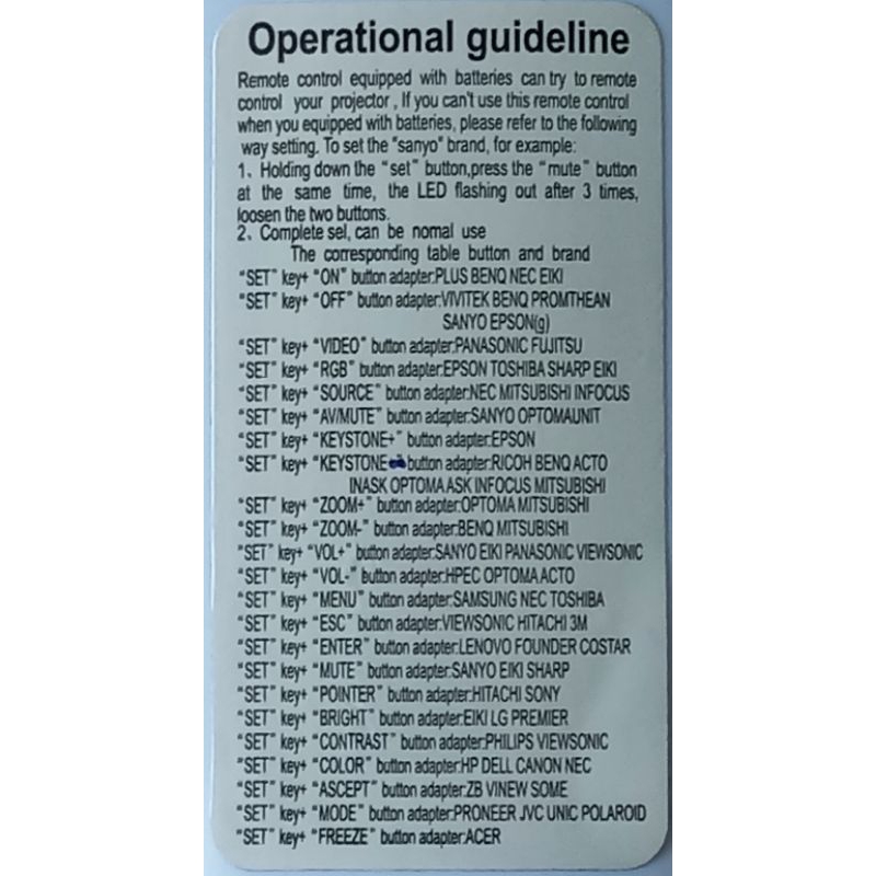 Remote máy chiếu đa năng siêu tốt