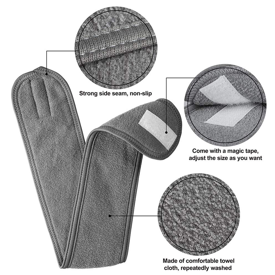 Băng đô quấn đầu, quấn tóc trong spa, ngăn mồ hôi tập thể thao, yoga