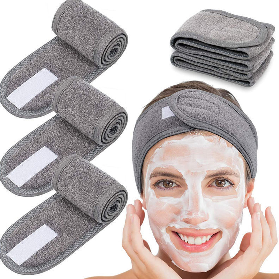 Băng đô quấn đầu, quấn tóc trong spa, ngăn mồ hôi tập thể thao, yoga