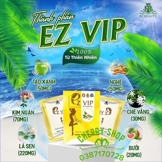 Giảm cân EZ Vip hộp 10 gói chính hãng