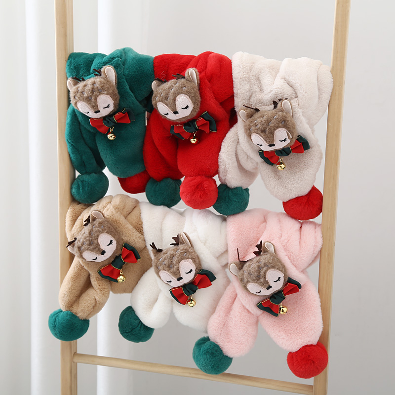 Khăn Lông Choàng Cổ Bé Trai Bé Gái Mùa Đông Đi Học, Đi Chơi Noel Lễ Tết Đẹp