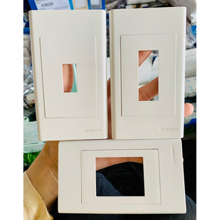 Mặt nạ đế âm, đế nổi, mặt mcb 1 tép, 2 tép cb cóc