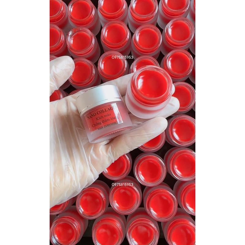 DƯỠNG SAU XĂM - hũ thiếc thủy tinh 10g ko có hộp giấy