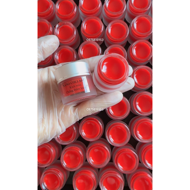 DƯỠNG SAU XĂM - hũ thiếc thủy tinh 10g ko có hộp giấy