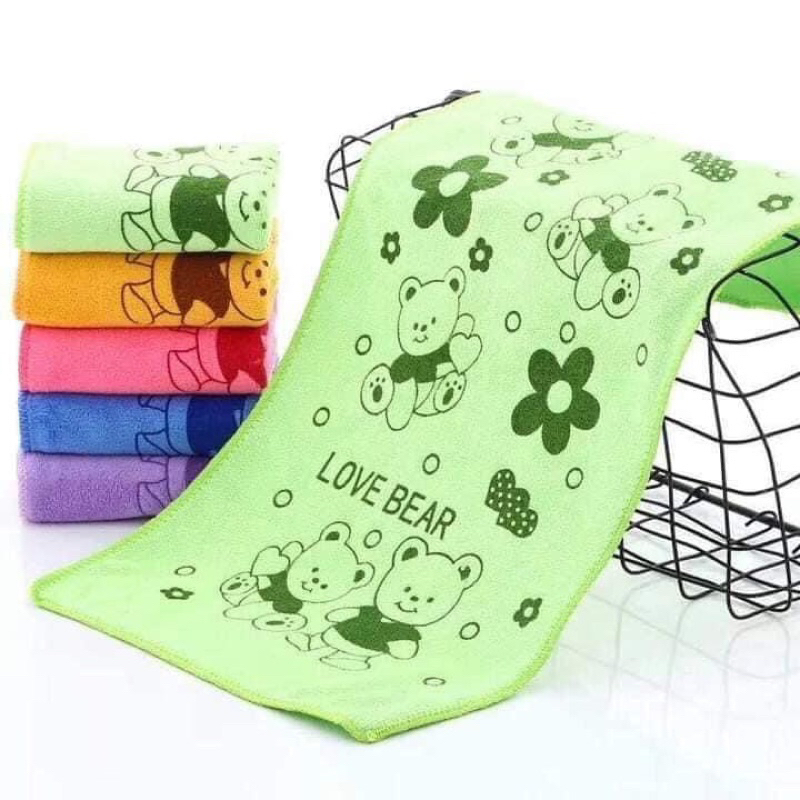 Khăn mặt cho bé siêu mềm mịn thấm hút