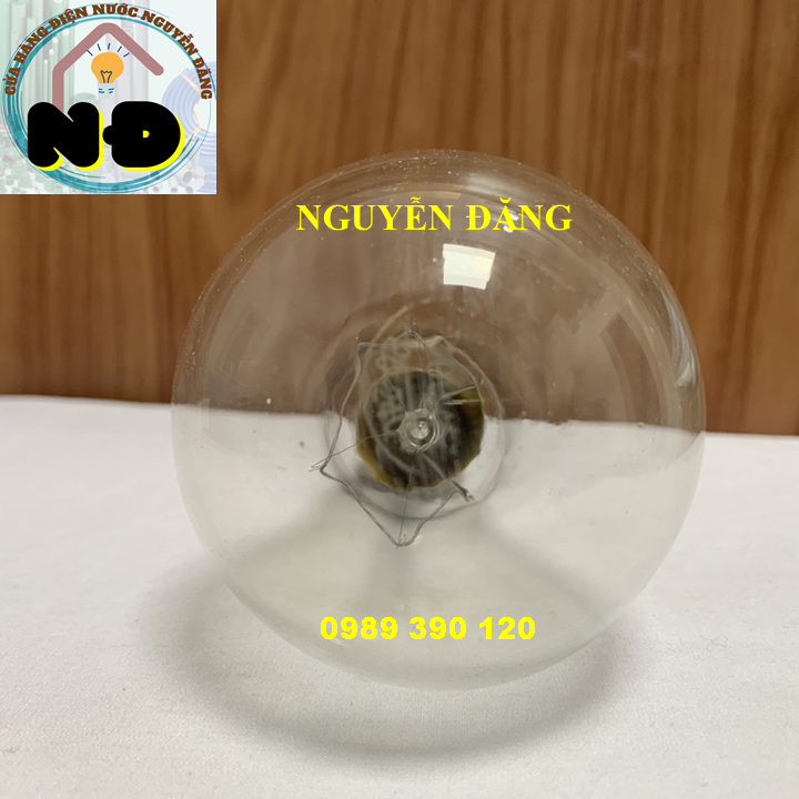 Bóng đèn sợi đốt, dây tóc 200W Hansunco, bóng sưởi gà, vịt, quầy bán thịt, thanh long giá rẻ chất lượng cao