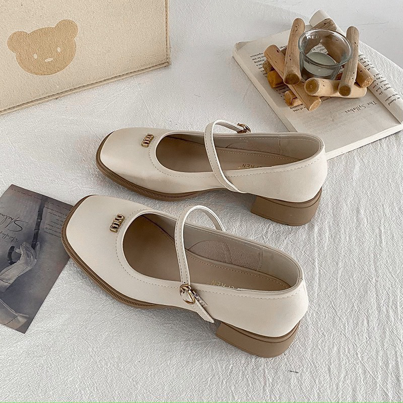 Rẻ vô địch. giày mary jane cho nữ mẫu mới xinh xắn, , cao 4p