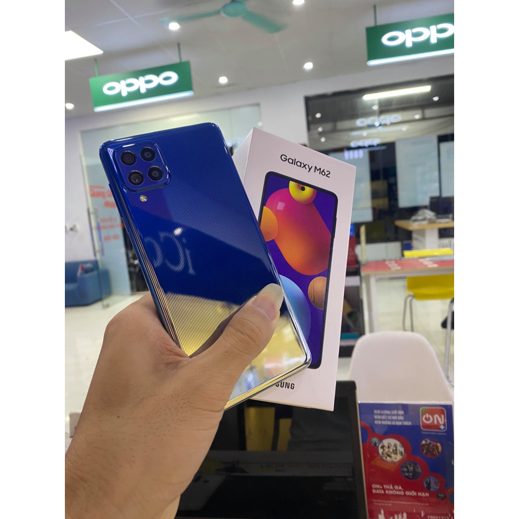 Điện Thoại Samsung Galaxy M62 8GB/256GB - Hàng Chính Hãng Nguyên Seal