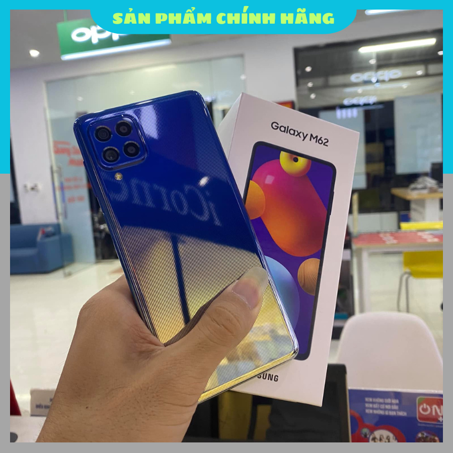 Điện Thoại Samsung Galaxy M62 8GB/256GB - Hàng Chính Hãng Nguyên Seal