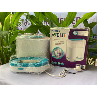 Máy tiệt trùng bình sữa philips avent 3 trong 1 284.02 - hàng chính hãng