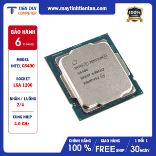 Cpu intel pentium gold g6400 - socket lga 1200