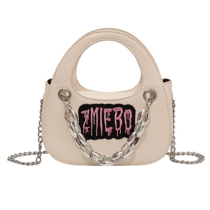 Túi Đeo Chéo Đeo Vai Phối Chữ Cá Tính, Túi Xách Nữ Đeo Chéo zmiebo M218