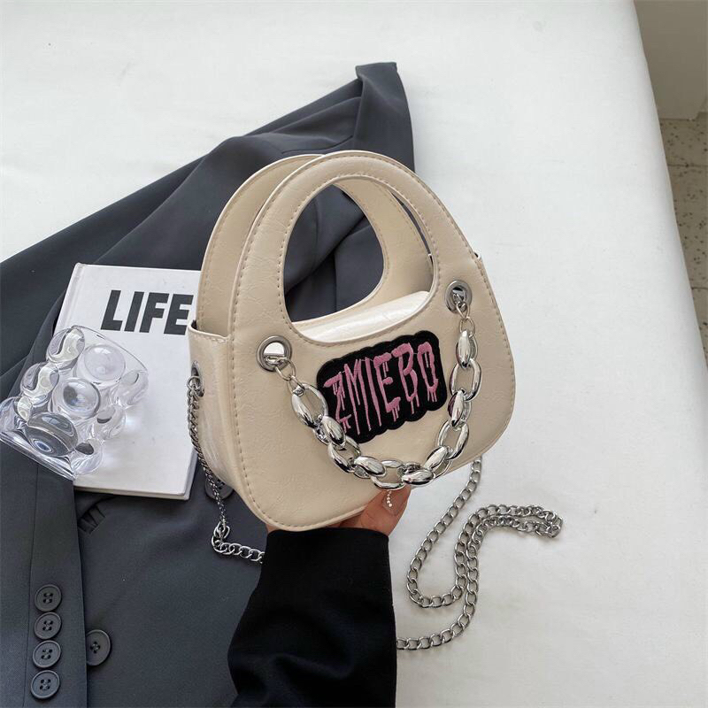 Túi Đeo Chéo Đeo Vai Phối Chữ Cá Tính, Túi Xách Nữ Đeo Chéo zmiebo M218