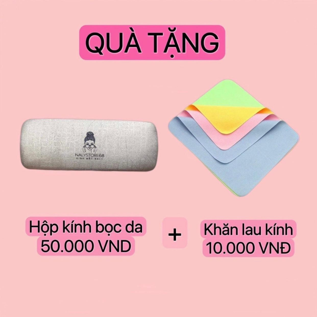 Gk16 Gong Kính giả cận Nâu Lạnh dáng tròn