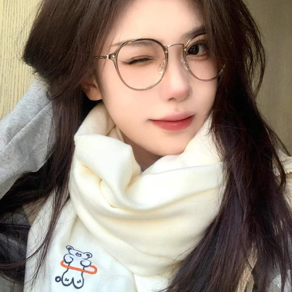 Gk16 Gong Kính giả cận Nâu Lạnh dáng tròn