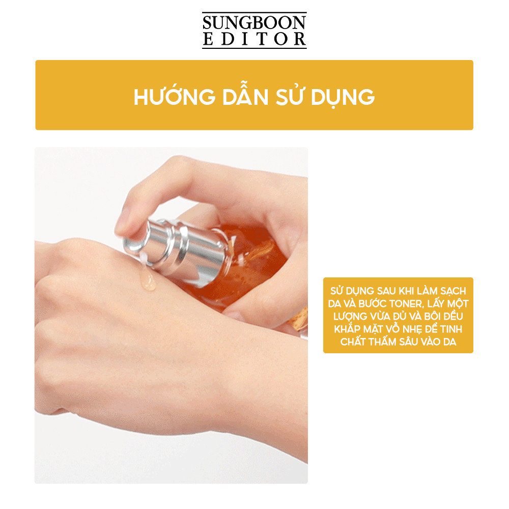 Serum Làm Trắng, Chống Lão Hóa SUNGBOON EDITOR ACTIVE MARINE ASTAXANTHIN CAPSULE 30ml