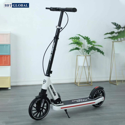 Xe trượt chân Scooter cỡ lớn, có phanh tay/ phanh chân, bảo hành 12 tháng, chính hãng BBT Global KM988