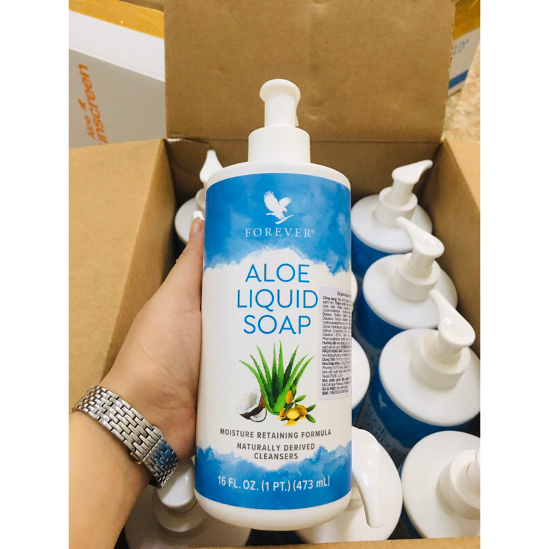 Sữa Rửa Mặt Và Tay Aloe Liquid Soap 633flp 473ml